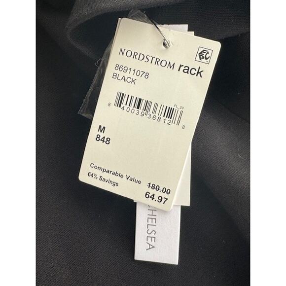 Amanda + Chelsea Blazer Womens Medium Black Stretch Suit Jacket Work Career NWT - Picture 9 of 10